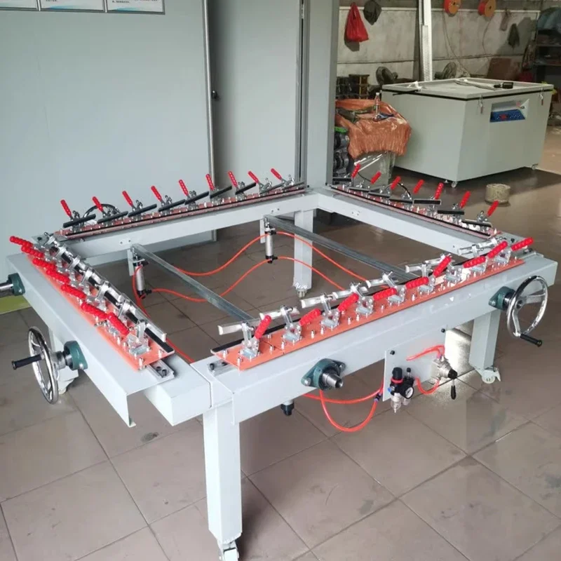 2025 Screen-printing Screen-drawing Machine Mechanical High-tension Screen-drawing Machine