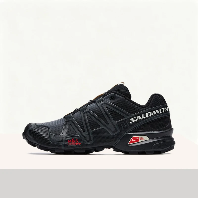Salomon ACS Pro: Lightweight, Flexible, Responsive, Versatile, and Durable Low-Top Running Shoes (Unisex)  Black and Red 478442