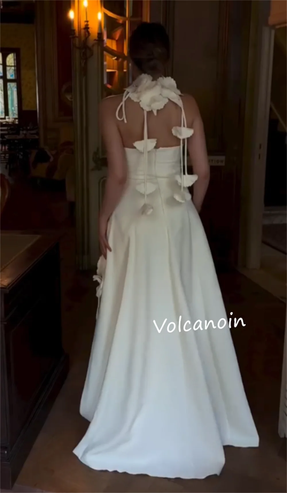 Customized Party Jersey Applique Beading A-line Strapless Long Dresses Bespoke Occasion Simple Fashion High Quality