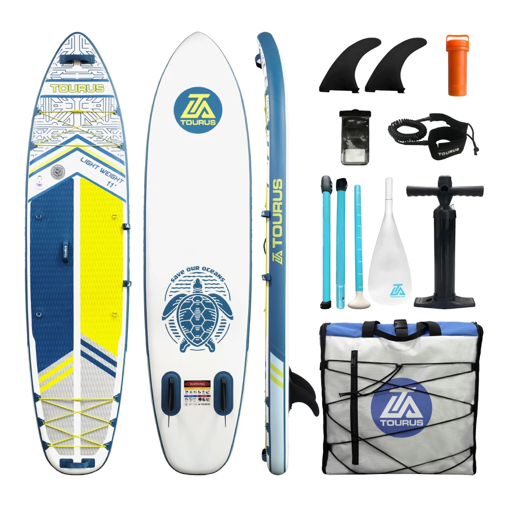 Dropshipping OEM China Factory 11'  Folding Paddle Board Foldable Surfboard Foldable Paddle Board
