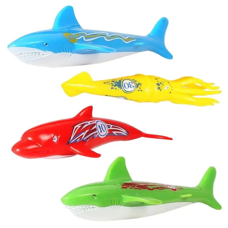 

Swimming Fish Toy Underwater Diving Toys Kids Pool Toys Diving Toys Set Octopus Sinking Fish Pool Toys Underwater Pool Toy