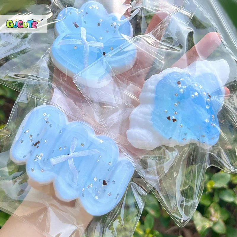 Handmade Flocking Cat's Paw ของเล่นบรรเทาความเครียดช้า Rebound ใหม่ Fidget ของเล่นของขวัญ Party