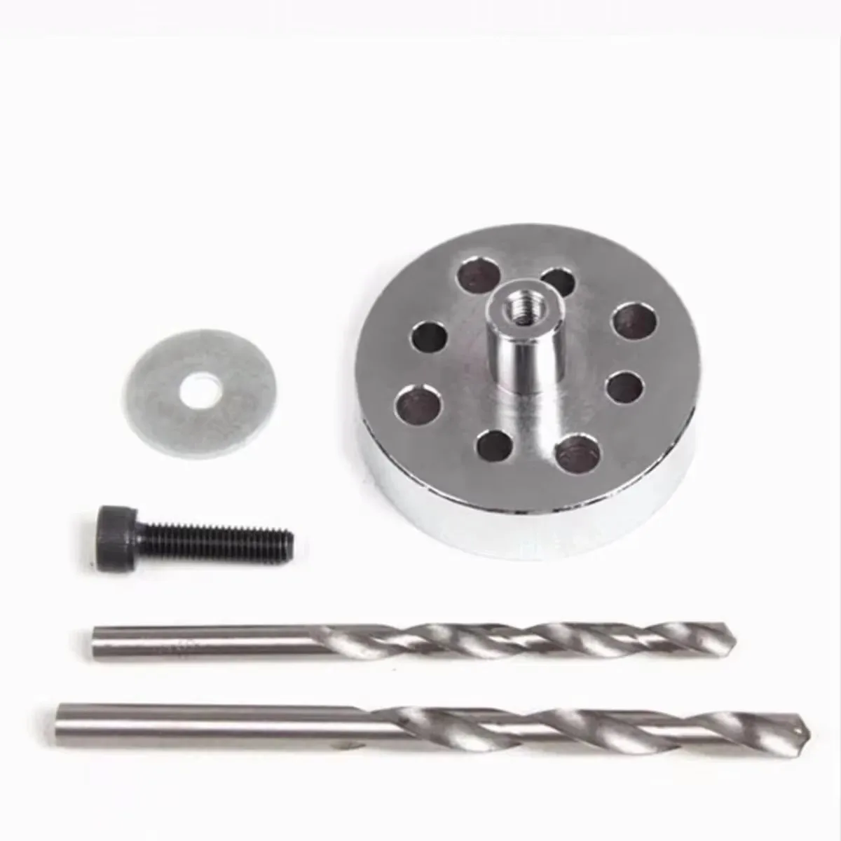 DLE30 DLE55 EME55 Propeller Drill Jig Metal DLE35RA/40/55RA/60/61 DLA32/56/58/64 MLD35 Enigne Props Drill Guide Piercer w/ screw