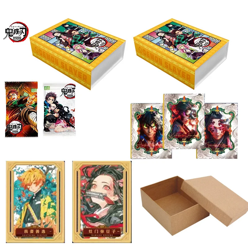 

Demon Slayer Collection Cards KIMETSU NO YAIBA Puzzle Booster Box Rare Anime Table Playing Game Board Cards