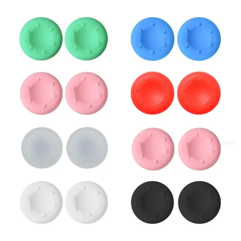HotThumb Stick Grip Caps Mando analógico de silicona antideslizante Thumbstick PS3 PS5 360 Controlador de juego