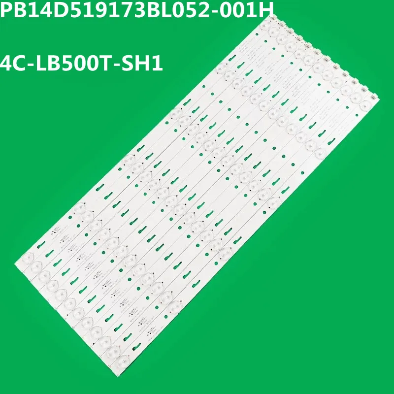 

LED Backlight Strip 4C-LB500T-SH1 PB14D519173BL052-001H For 50CE6120R2 50K300 DRH15000 TH-50C300K T50D15SF-01B LVF500AUDX E2 V10