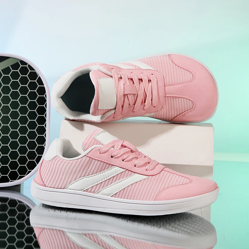 2026 New Wide Toe Barefoot Shoes Mens Womens Zero Drop Minimalist Sneakers Retro Outdoor Non Slip Walking Shoes Casual Sneaker