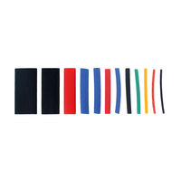 850PCS 2:1 Polyolefin 5 Color 12 Size Shrinking Assorted Heat Shrink Tube Electric Wire Cable Insulated Sleeving Tubing Set