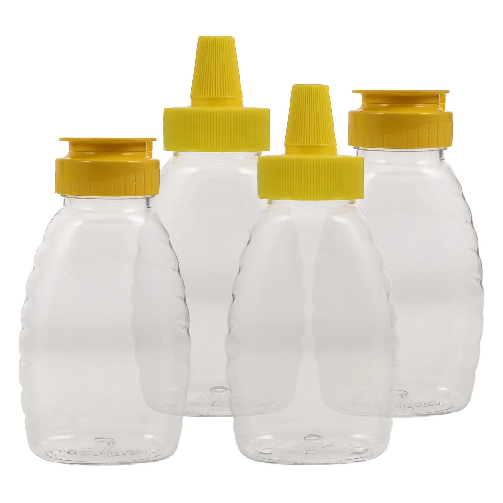 

4Pcs Sauce Bottle Squeeze Dispensers Portable Condiment Bottles for Salad Dressing Barbecue Kitchen Tools Sauce Bottle