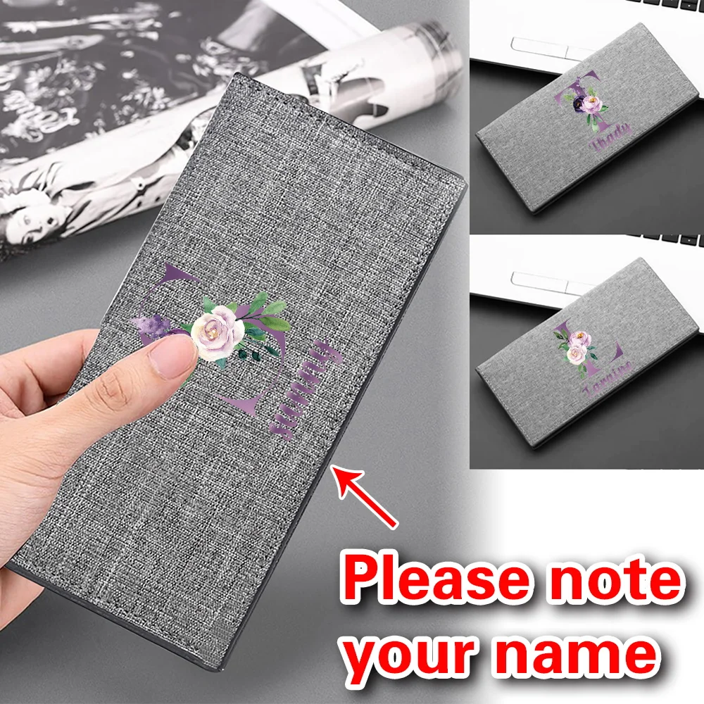 

Персонализированный длинный кошелек унисекс с принтом большой емкости для монет подходит для ежедневного использования.