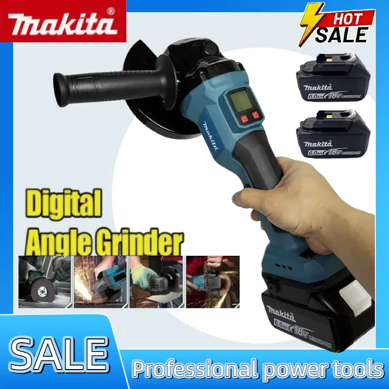 meuleuse-d'angle-numerique-sans-balais-makita-outil-electrique-de-bricolage-machine-de-polissage-et-de-meulage-electrique-pour-batterie-makita-18v