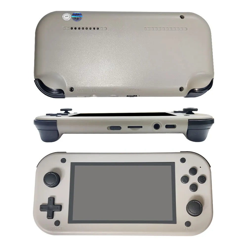 ل Trimui M17 الذكية برو وحدة تحكم بجهاز لعب محمول 4.96 ''IPS شاشة نظام لينكس عصا التحكم RGB الإضاءة الرجعية لعبة فيديو لاعب هدية