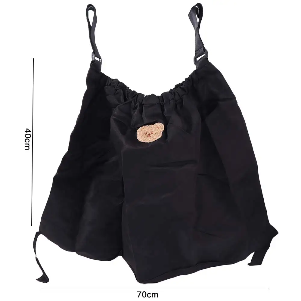 Nylon Baby Stroller Storage Bag Mummy Bag Multifunctional Milk Bottle Diapers Pouch Baby Pram Organizer Nappy Storage Bag