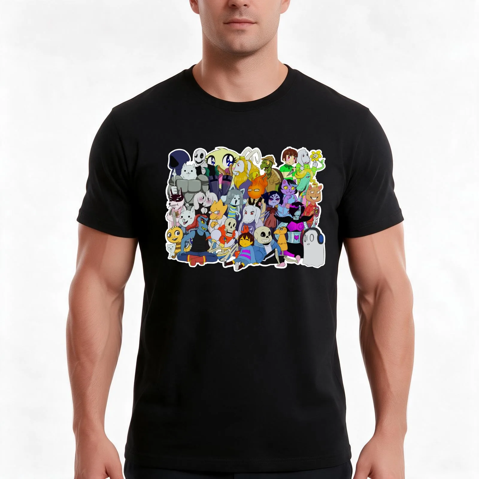 Welcome to the Underground T-Shirt, Summer Casual Cotton Tee, Oversized Streetwear Tops, Vintage Graphic Print, Unisex Men Women