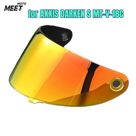 

Визор для мотошлема AXXIS DARKEN S MT-V-18C, защитный экран от ветра, линзы для мотоциклетного шлема