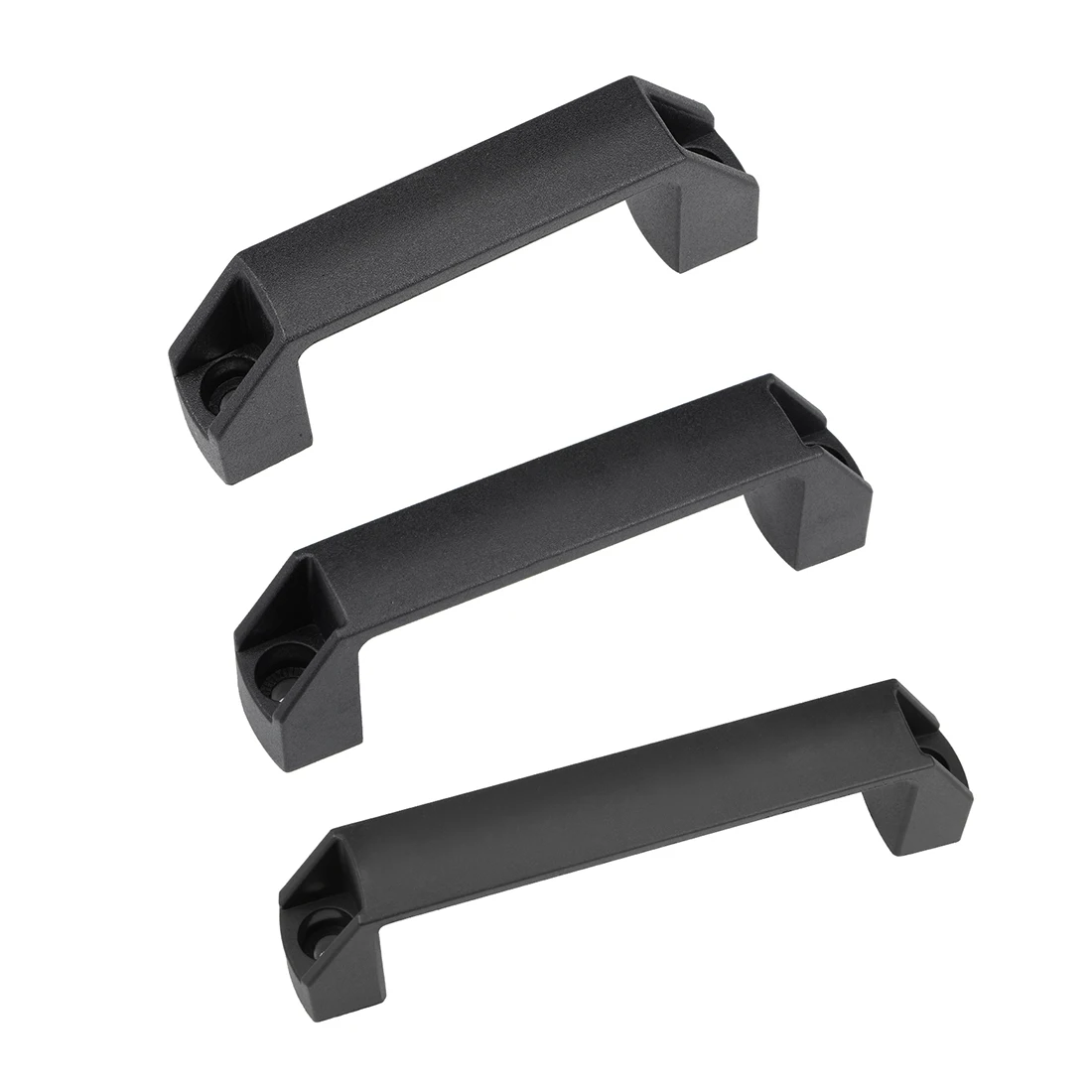 1/4Pcs Plastic Pull Handle 87mm/90mm/116mm/147mm Hole Centers for Luggage Case Mechanical Equipment Drawer Cabinet Handle Pull