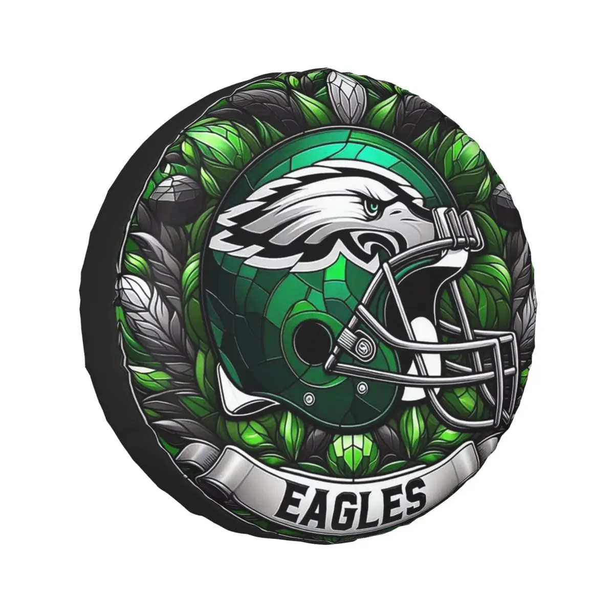 

Популярный на заказ чехол для запасного колеса Eagles-Philadelphia для автомобиля 4x4, защитные чехлы для колес 14 дюймов, 15 дюймов, 16 дюймов, 17 дюймов