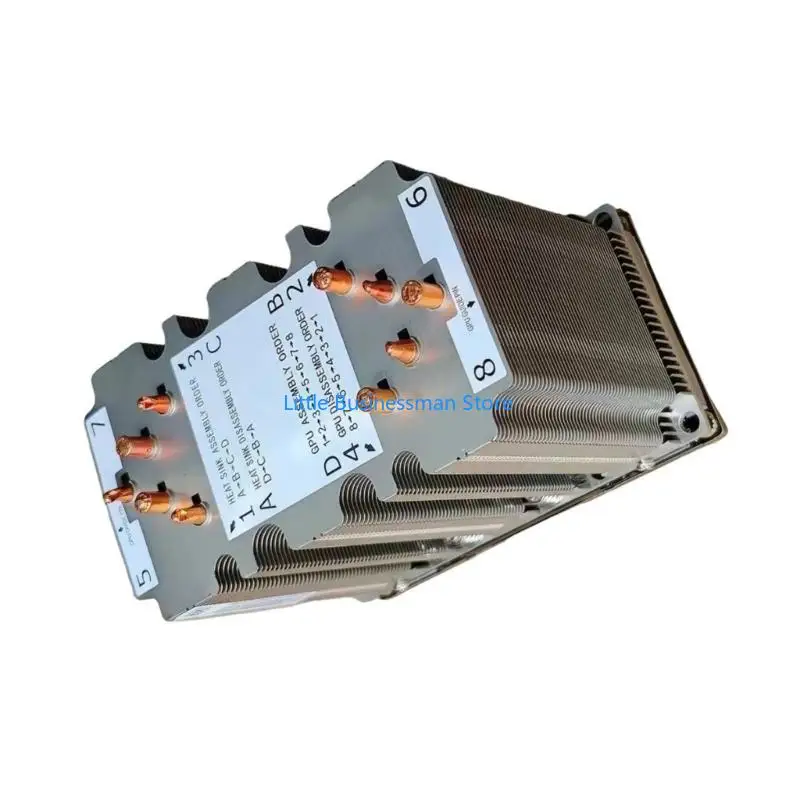 Lüfterlose GPU-Kühlkomponente, Metallrippen-Kühlkörper für V100/P100 SXM2 Server-Kühlsysteme M76A – Detail 5