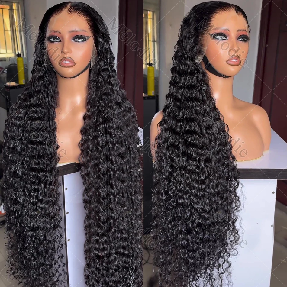 Water Wave Lace Front Wig 13x6 Curly Human Hair Wig 13x4 360 Hd Deep Wave Lace Frontal For Black Women Brazilian Human Hair Wigs