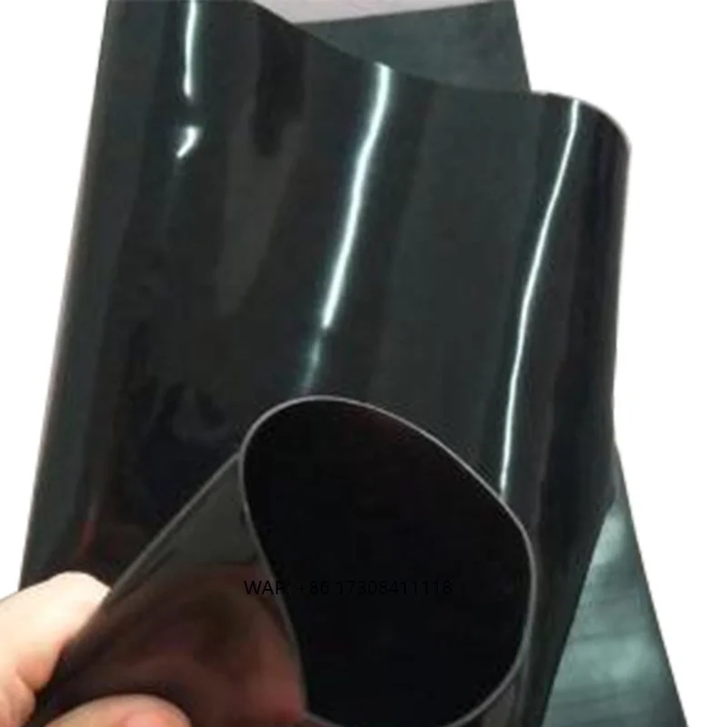 

Custom Thickness High Quality Corrosion Resistant Thermostability Flexible Matt Surface Anti Static Black Silicone Rubber Sheet