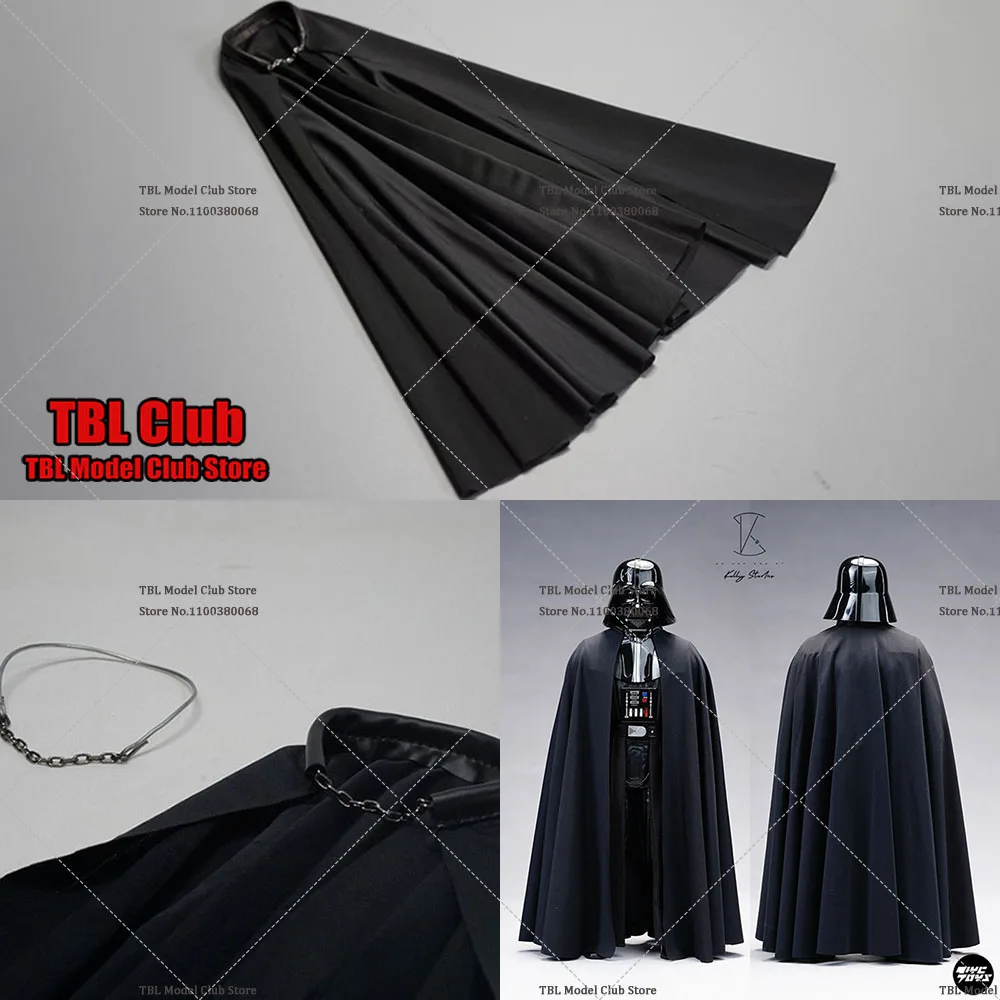 

Kelly Studio KS-003 1/6 Scale Darth Vader Mini Cloak With Wire Accessory For 12" HOTTOYS DX28 MMS700 Soldier Action Figure