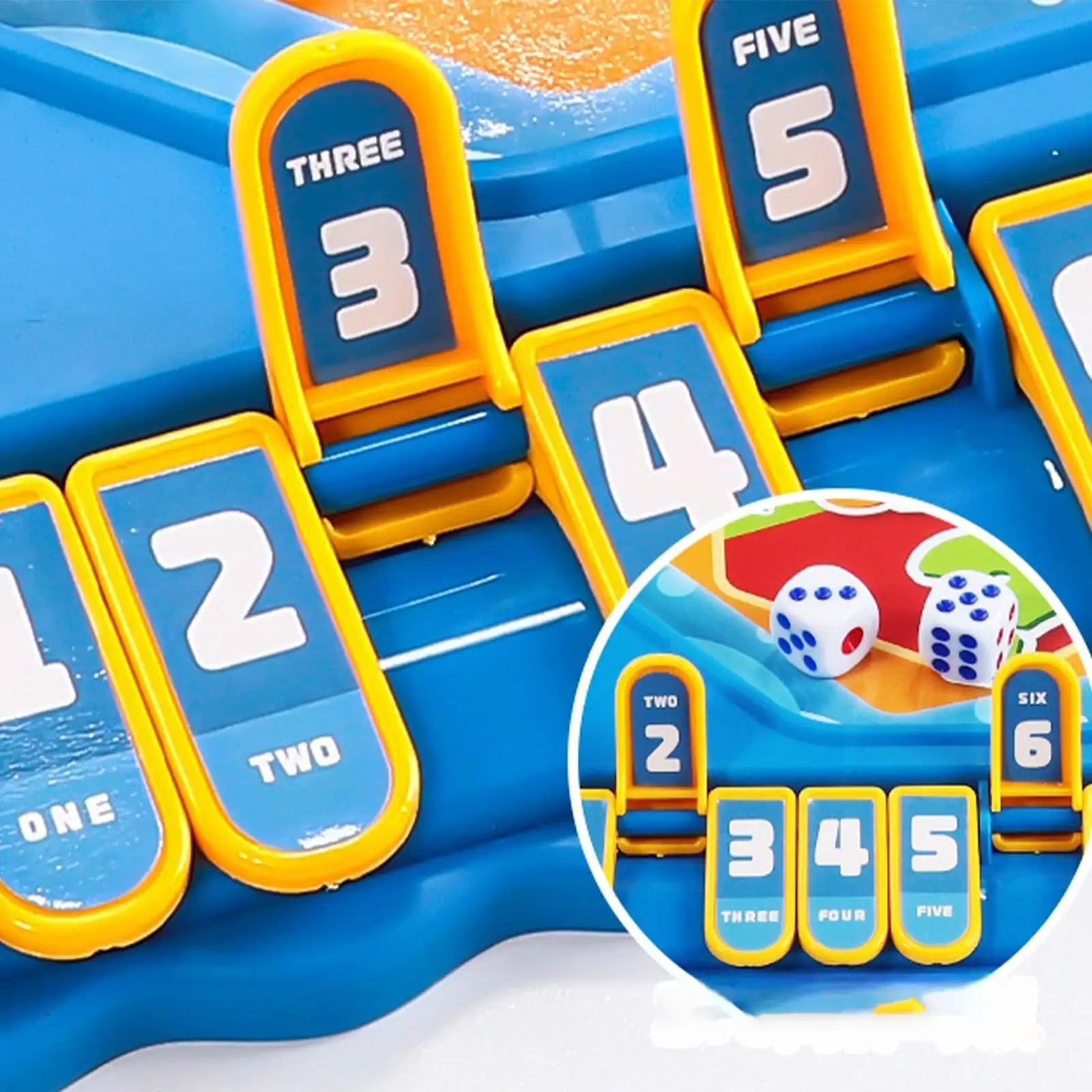 

Dice Games Table Educational Fun Toy Shut The Box Board Game For Age 3-6 Kids Classroom Home Party Night Entertainment Birthday