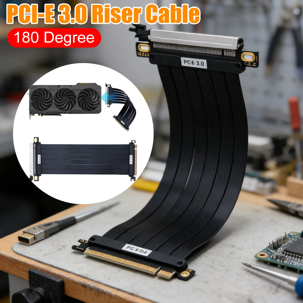 PCI-E 3.0 Riser Cab…