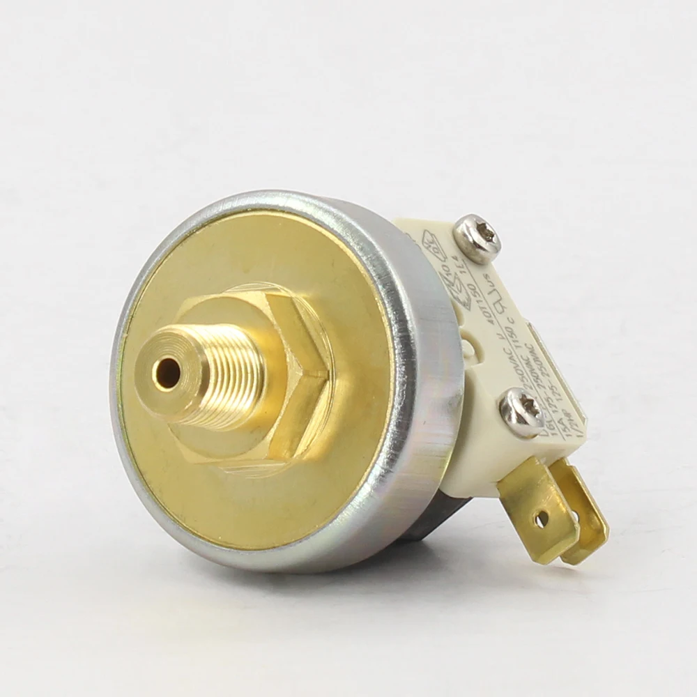 Caldera Calefacción eléctrica Generador de vapor Repuestos de hierro 3.5bar NPT 1/4 "Interruptor de presión de control de presión