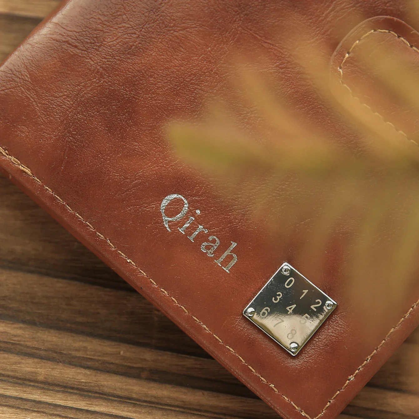 1PC Personalized Name Passport Holder Custom Retro Travel Wallet Customized Vintage Passport Cover Premium Document Organizer view 6