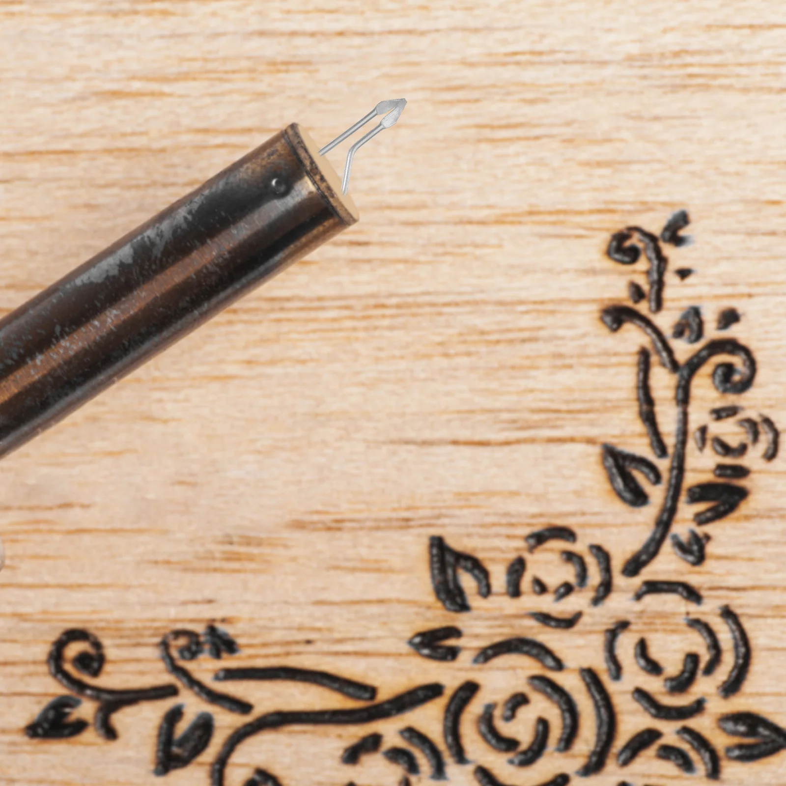 หัวเขียนไม้สำหรับเครื่องเชื่อม 6 ชิ้น ให้ประสิทธิภาพการใช้งานที่เสถียร ชุดหัวเขียนไม้สำหรับงานไพโรกราฟี