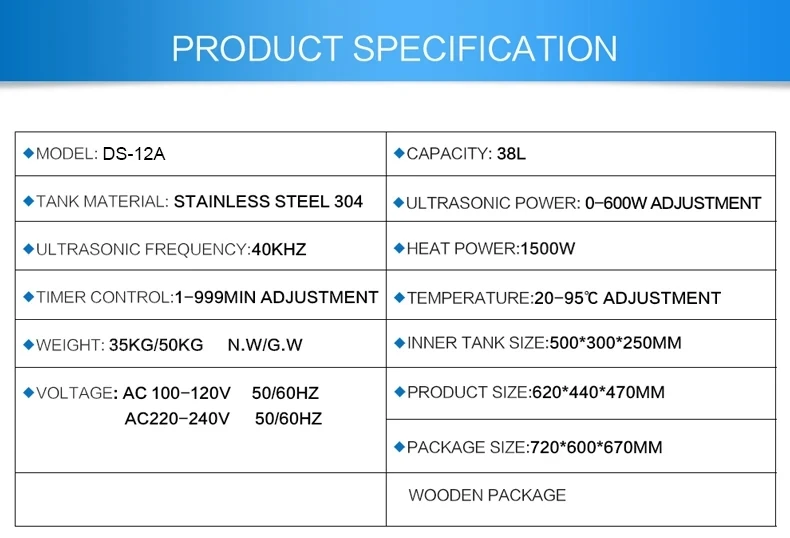 Industrial ultrasonic cleaning machine, high-frequency ultrasonic cleaner, mold oil removal, high-power 600W