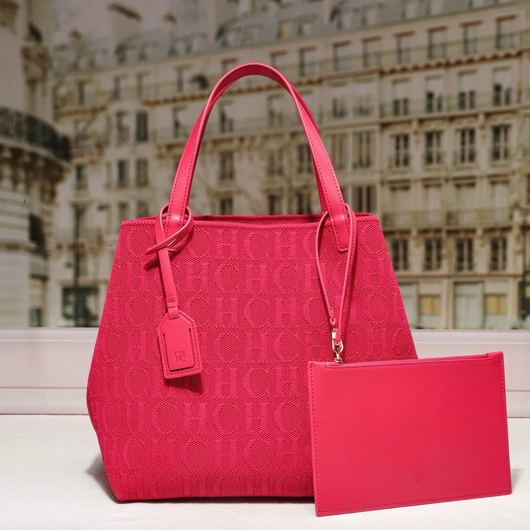 CHHC 2025 Elegancka damska skórzana torebka crossbody do codziennego użytku od znanej marki luksusowej, klasycznej.