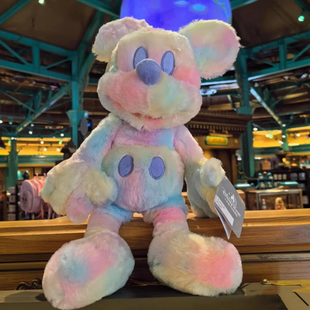 

Official Shanghai Disneyland 2024 Summer Plush Toys - Mickey Mouse, Minnie, Donald & Daisy Duck Collectible Dolls
