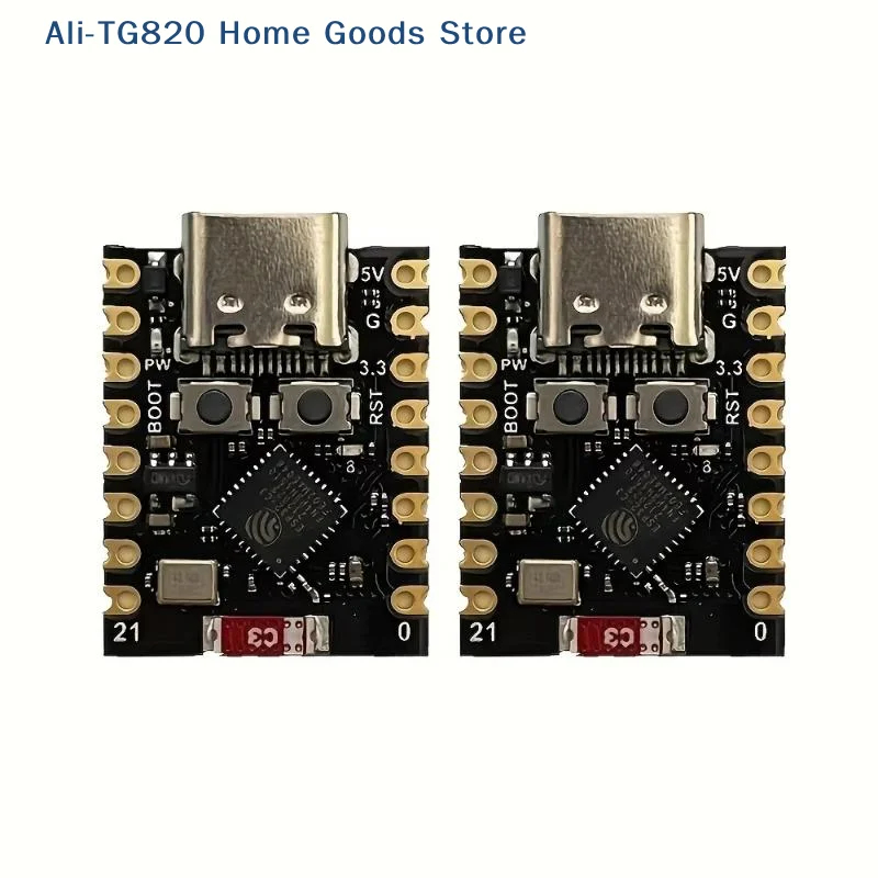 [TG820]ESP32 C3 Development Board Modules Mini Wifi BT Bluetooth Module 32-Bit Single-Core Processor ESP32 C3 16Pin Type-C