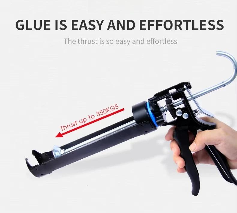 

300Ml Glass Glue Tool (Soft and Hard Glue Universal) Smooth Rod Plunger