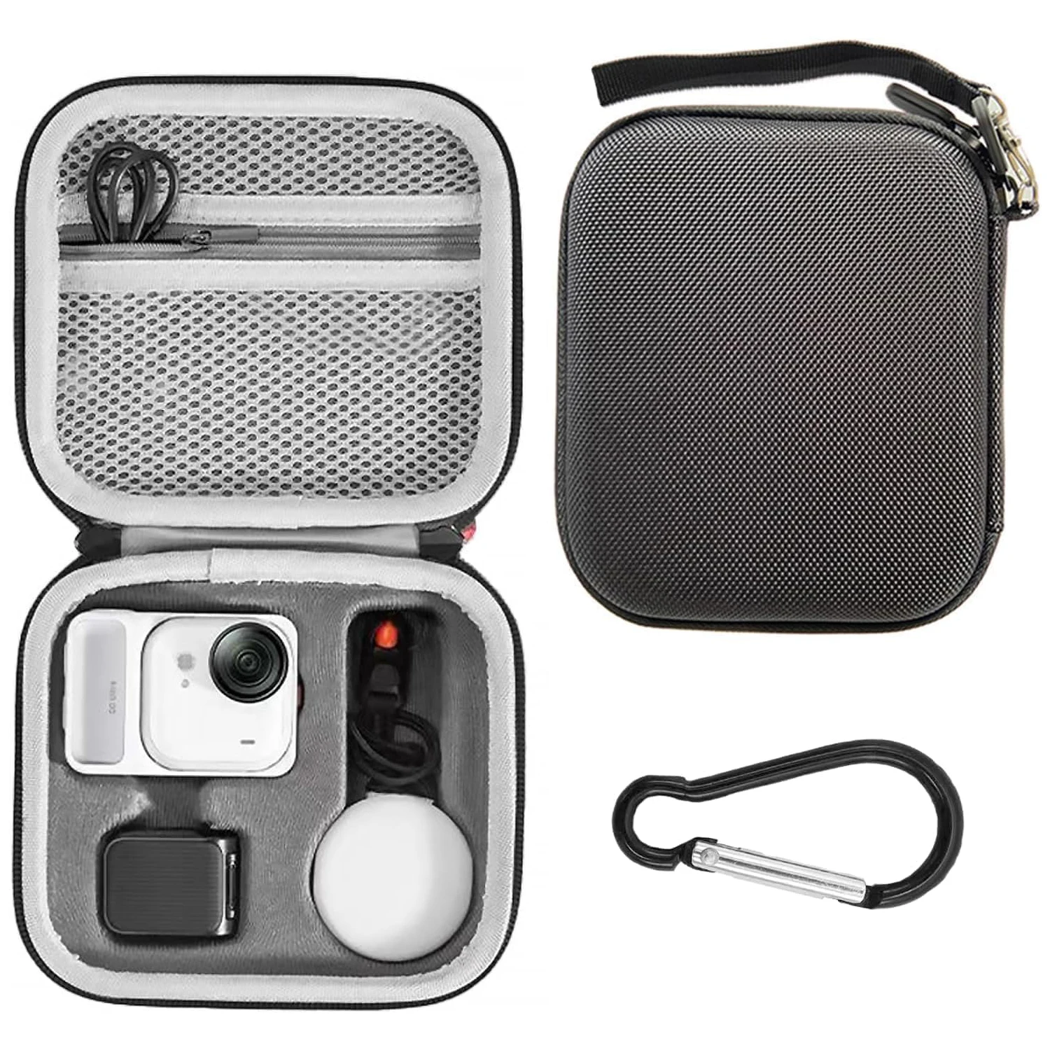 �y�Z�[�����zInsta 360 GO Ultra �A�N�Z�T���[�p�L�������O�o�b�O ���[�ی�P�[�X Insta360 GO Ultra �J�����A�N�Z�T���[�p�n�[�h�V�F���J�o�[