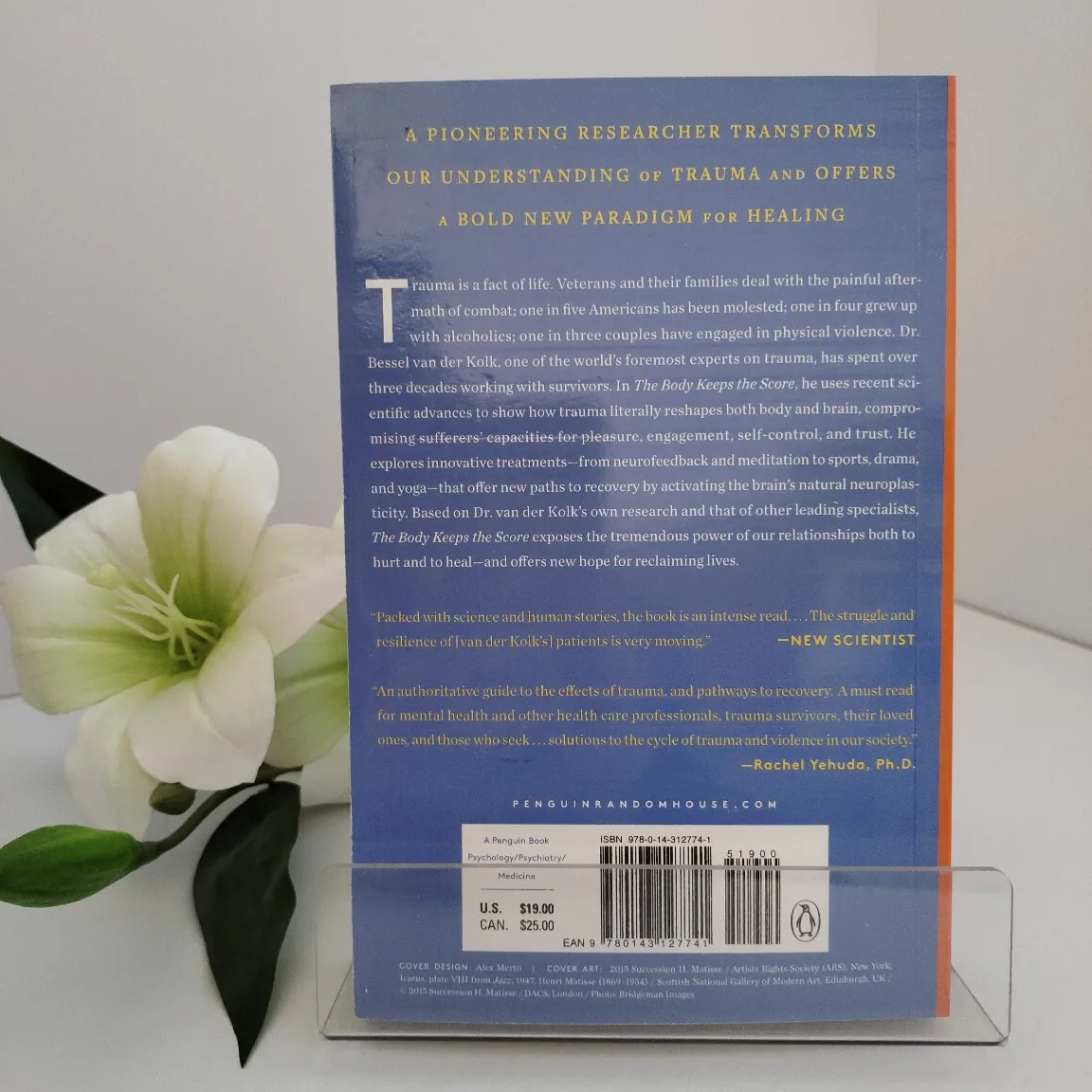 The Body Keeps the Score Psychology Book, Understanding Trauma and Its Effects on the Brain, Mind and Body English Book