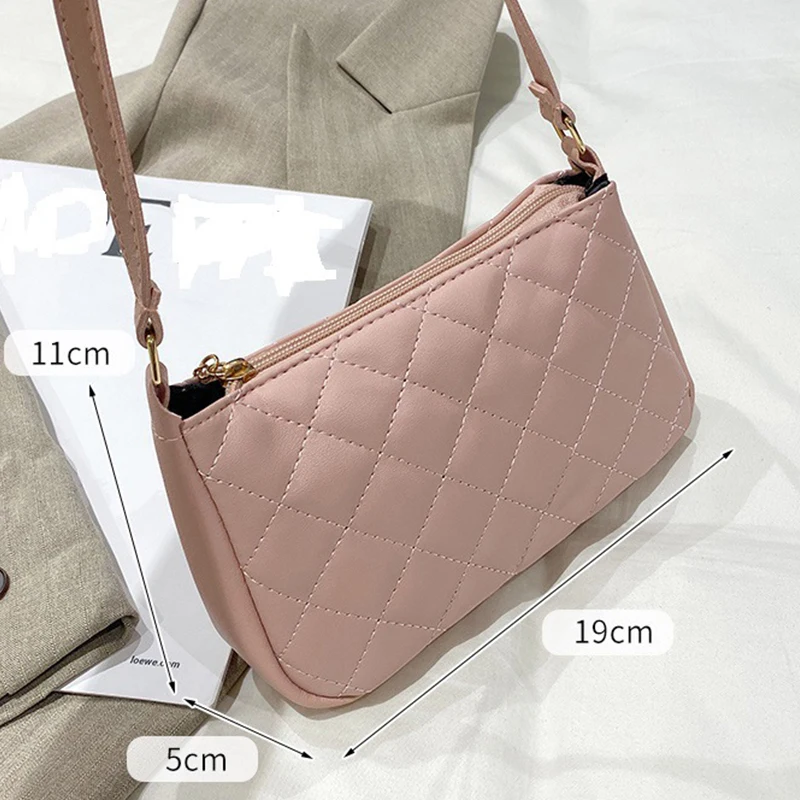 Women Popular Shoulder Bags Casual Fashionable PU Leather Mini Bags Retro Female Crossbody Bag Purses and Handbags