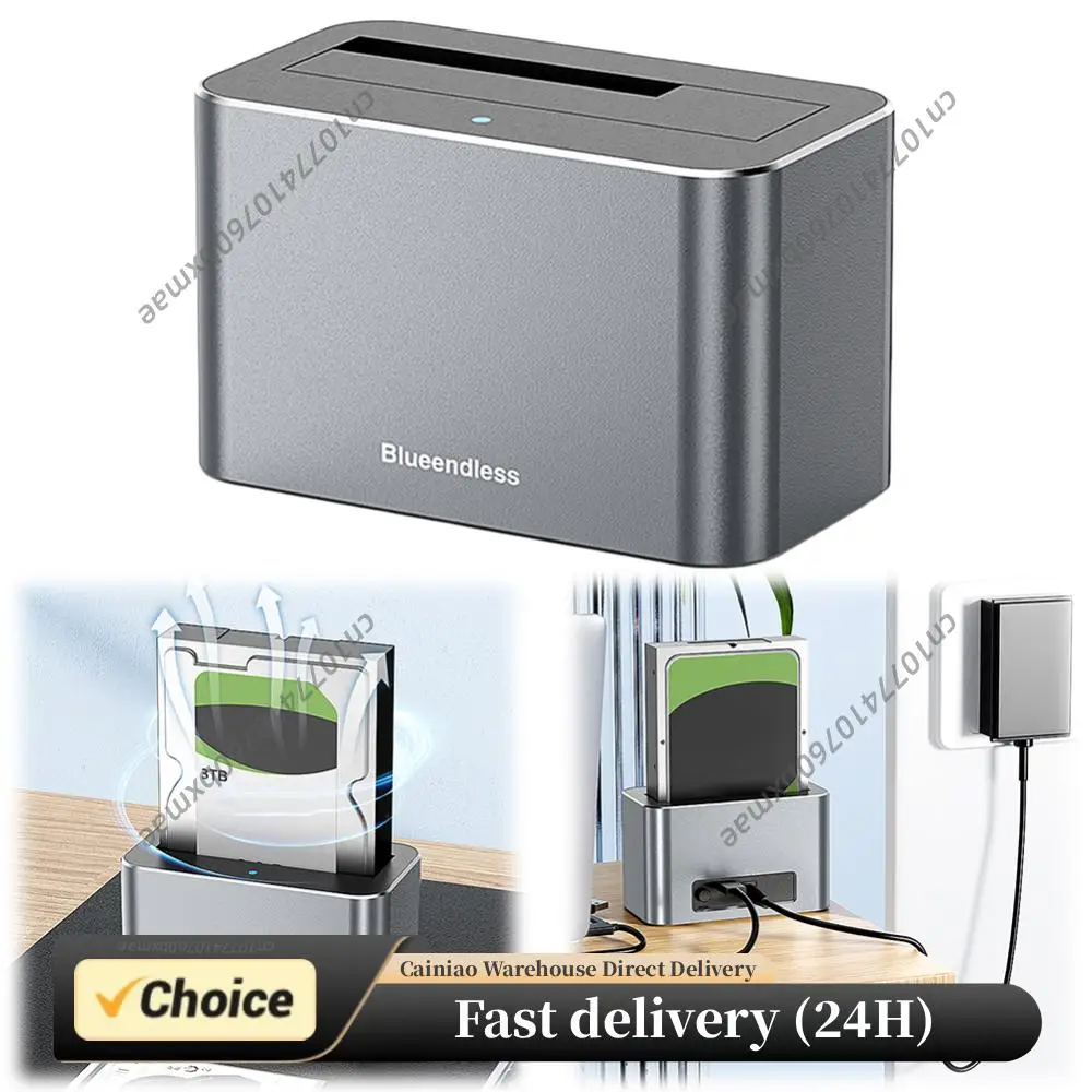 

Внешний корпус-док для жестких дисков 2.5/3.5 дюйма SATA/HDD/SSD, USB 5 Гбит/с, для чтения данных с SATA/SAS HDD/SSD 2.5/3.5 дюйма