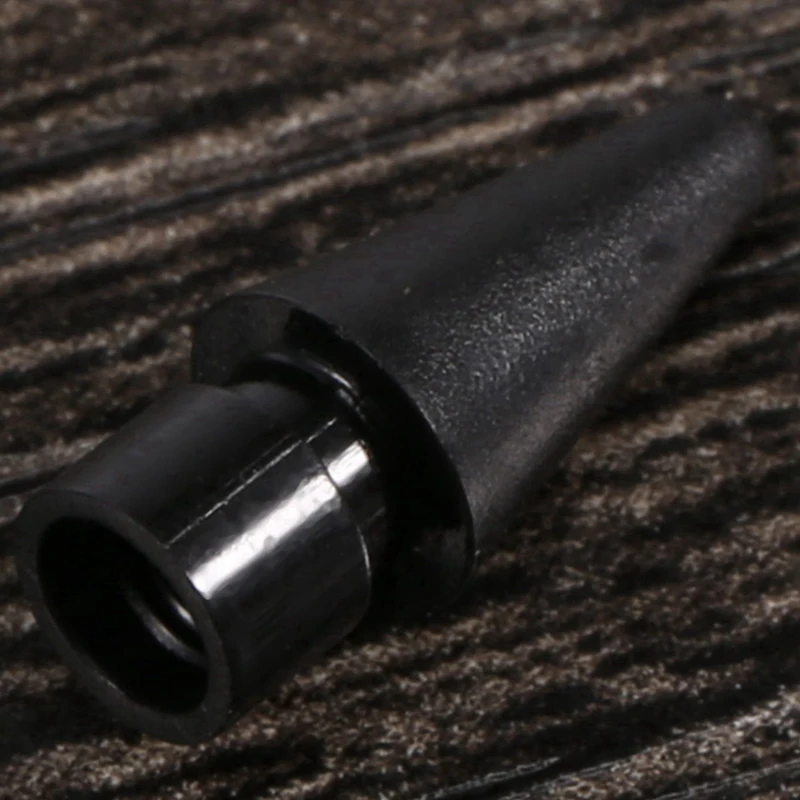 4 шт., сменные наконечники для карандашей Apple Pencil 1-го и 2-го поколения (черные)