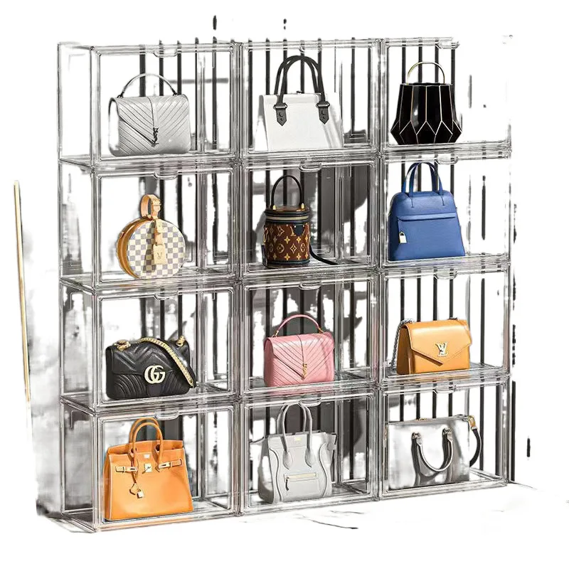 

High value, new bag storage box, dust storage cabinet, light luxury, perfume, display, household