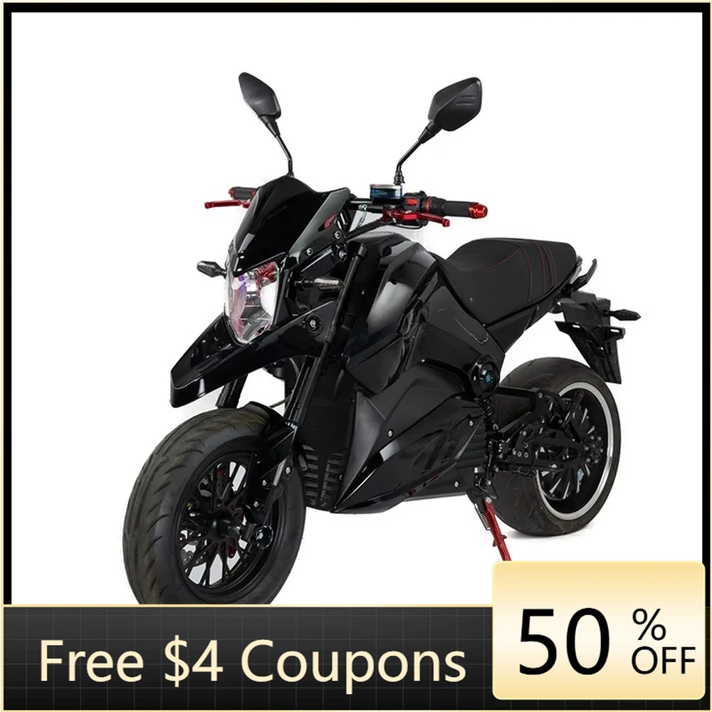 Rs Popular fashion motorcycle 1500W high performance electric motorcycle double disc brake racing motorcycle