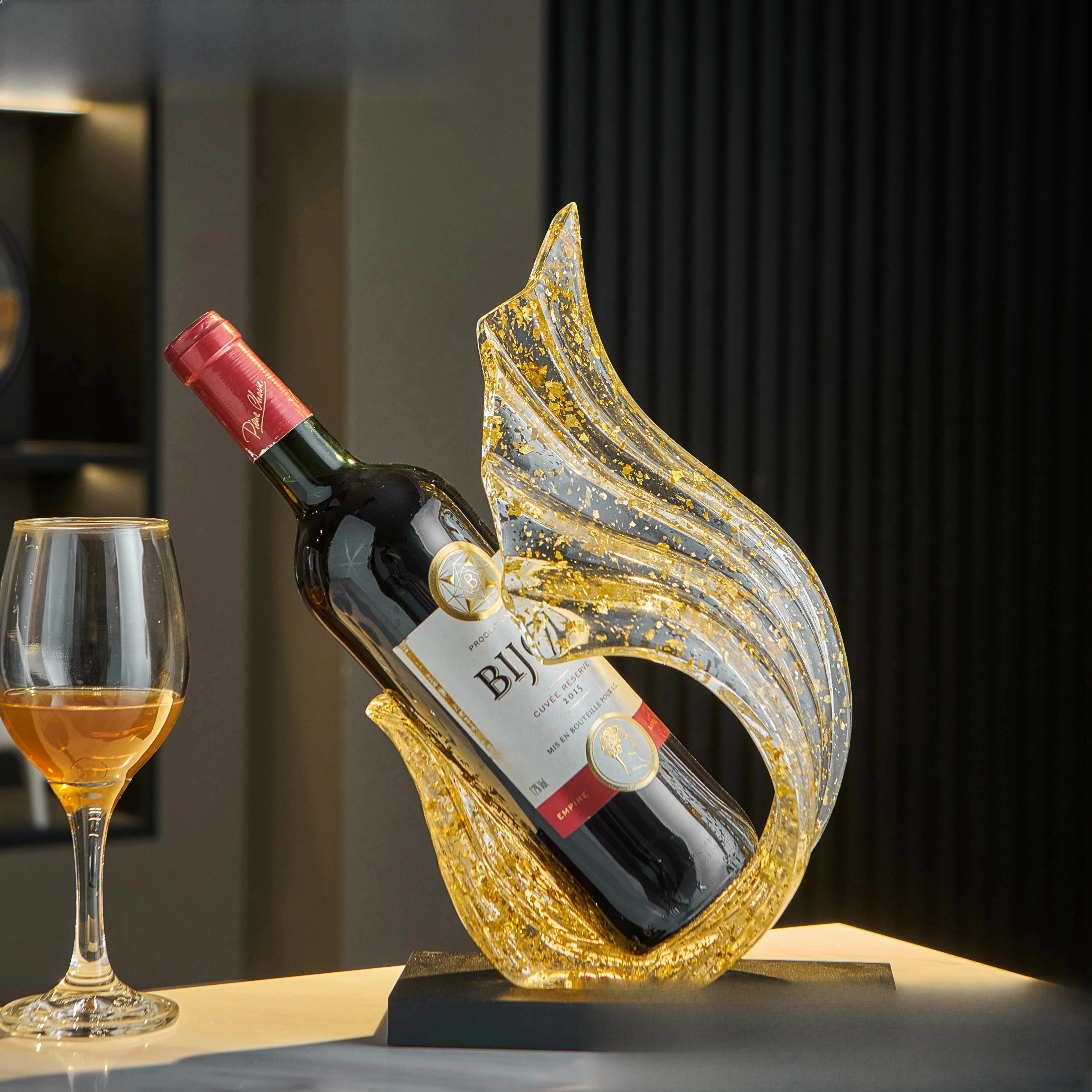 Household commercial creative wine rack ornaments
