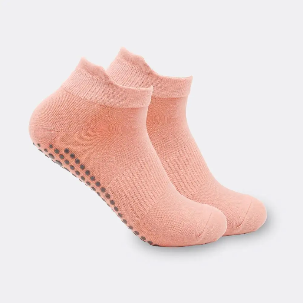 Anti-slip Pilates Socks Warm Anti-slip Unisex Floor Socks with Silicone Bottom for Sports Winter Activities Thickened for High