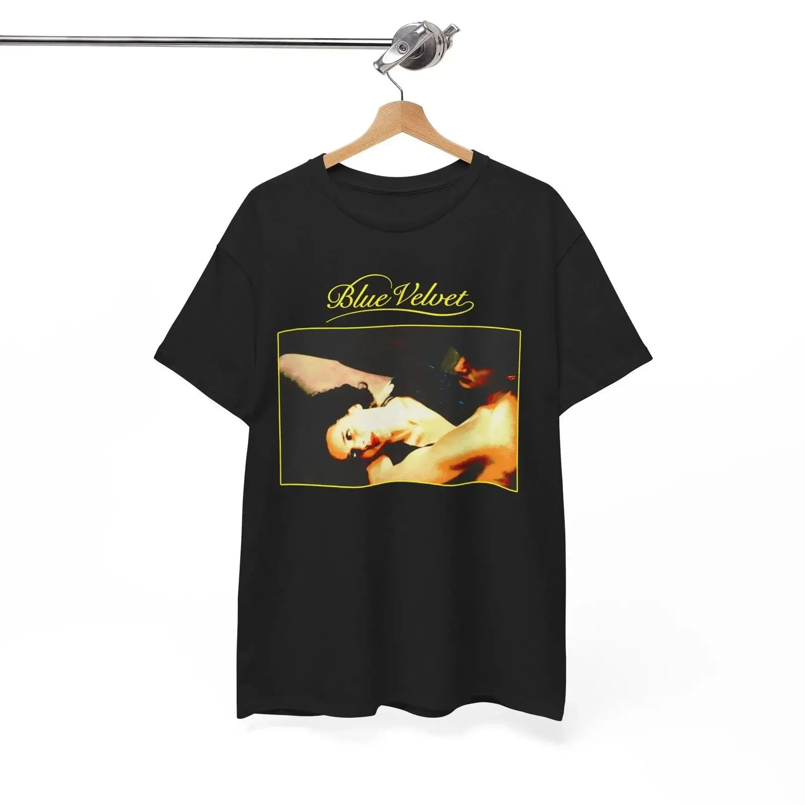 Dennis Hopper 1986 Horror Movie Twin Peaks Casual Loose Streetwear Blue Velvet David Lynch Tee Vintage Y2k T Shirts Unisex