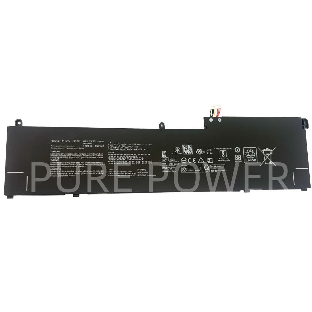 New Laptop Battery C32N2002 11.55V 96WH 8380mAh High Quality For ASUS ZenBook Pro 15 UX535 Flip 15 Q528 Q538 OLED UX535Q UX535QA