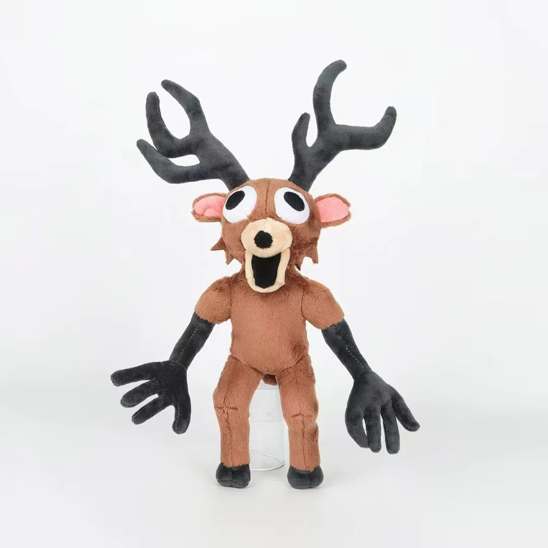 

NEW 99 Nights In The Forest Monster DEER Plushie Cartoon Milu Deer Stuffed Game Peripherals Soft Pillow Halloween Toy Fans Gifts