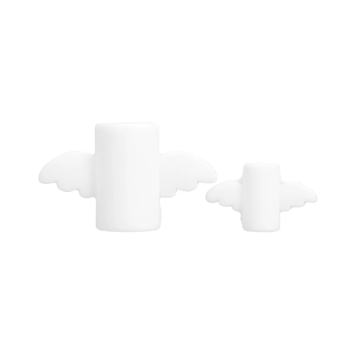 

Cable Winder Protector Silicone USB Wire Saver for Charging Cord Breakage Prevention Easy Fit No Damage to Cable White
