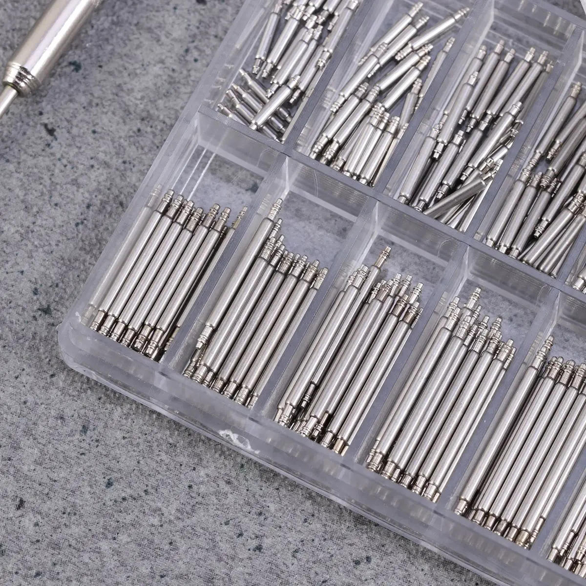 360 Pcs Stainless Steel Link Pin Spring Bars for Watch Wristb Pin Tool Kit Set Strap Repair Replacement Tools Watch Accessories