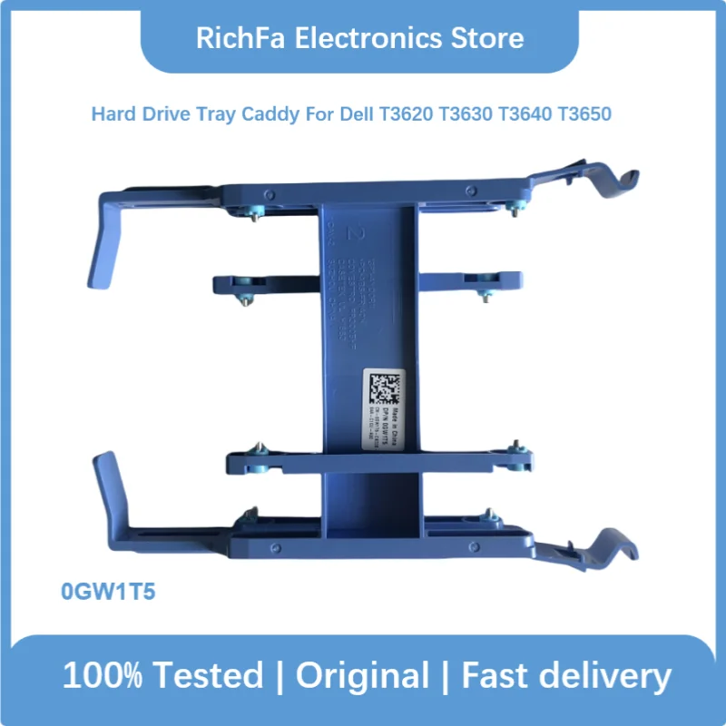 Untuk Dell T3620 T3630 T3640 T3650 3.5 ''ke Dual 2.5'' SSD HDD Hard Disk Tray Caddy 0GW1T5